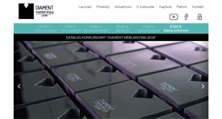 Desktop Screenshot of diamentmeblarstwa.pl