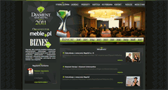 Desktop Screenshot of 2011.diamentmeblarstwa.pl